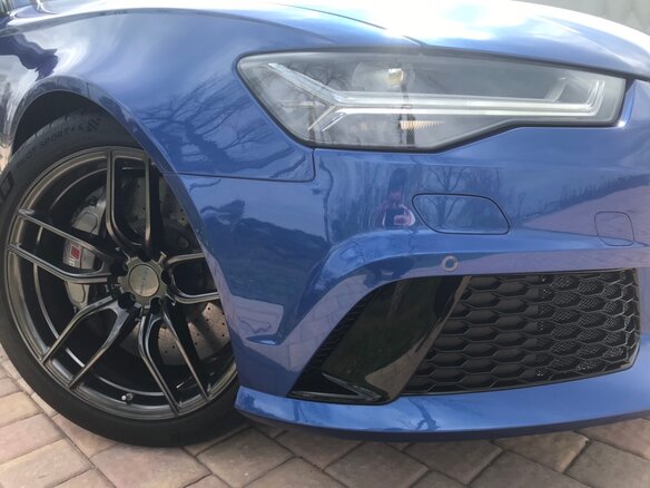 2016 Audi RS 6 performance III (C7) Рестайлинг, синий - вид 15