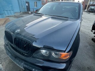 2002 BMW X5 4.6is I (E53), чёрный, 550000 рублей, вид 1