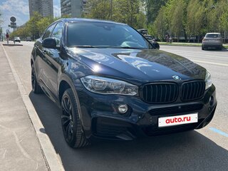 2017 BMW X6 40d II (F16), чёрный, 4350000 рублей, вид 3