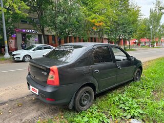 2010 Renault Logan I Рестайлинг, чёрный, 120000 рублей, вид 3