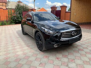 2009 Infiniti FX50 II (S51), чёрный, 1850000 рублей, вид 1