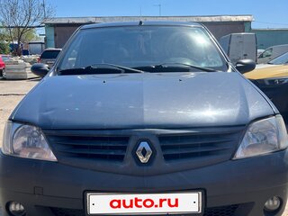2009 Renault Logan I, серый, 360000 рублей, вид 1