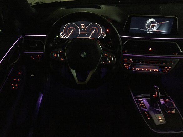 2016 BMW 7 серии 730i VI (G11/G12), чёрный - вид 14