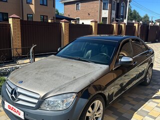 2008 Mercedes-Benz C-Класс 200 III (W204), чёрный, 615000 рублей, вид 1