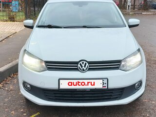 2015 Volkswagen Polo V, белый, 700000 рублей, вид 1