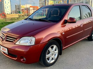 2009 Renault Logan I, красный, 725000 рублей, вид 2