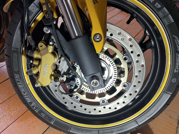 2008 Honda CB 600F Hornet, золотистый, 550000 рублей - вид 3