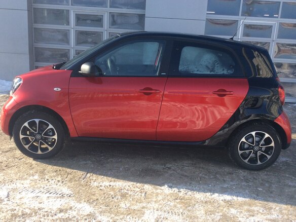 2017 Smart Forfour II, красный - вид 3