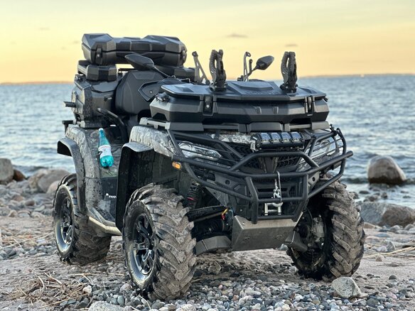 2022 CFMoto CFORCE 800 HO EPS, чёрный, 1400000 рублей - вид 14