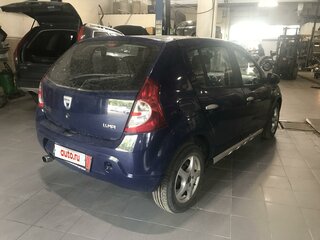 2009 Dacia Sandero I, синий, 620000 рублей, вид 4