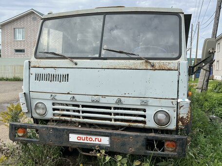 1992 КамАЗ 5511, серебристый, 400000 рублей, вид 1