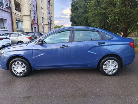2016 Lada (ВАЗ) Vesta I, синий, 700000 рублей, вид 3
