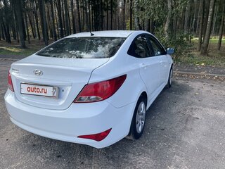 2016 Hyundai Solaris I Рестайлинг, белый, 1050000 рублей, вид 5