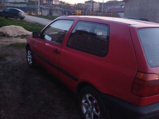 1992 Volkswagen Golf III, красный, 158000 рублей, вид 3