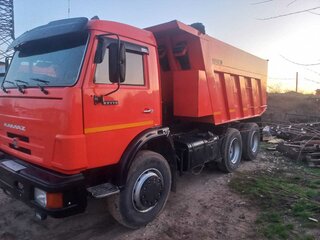 2005 КамАЗ 65115, оранжевый, 2000000 рублей, вид 1