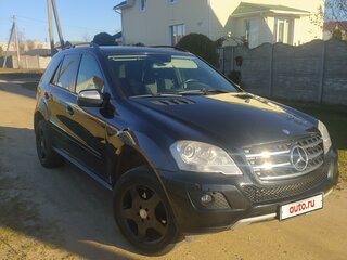 2009 Mercedes-Benz M-Класс 300 II (W164) Рестайлинг, чёрный, 1775007 рублей, вид 1