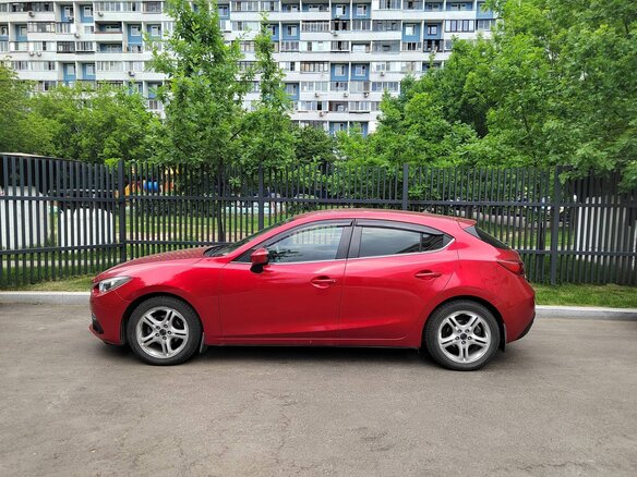 2014 Mazda 3 III (BM), пурпурный, 1470000 рублей - вид 1