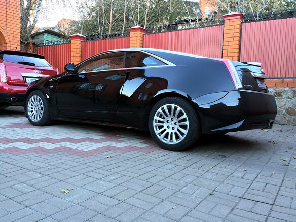 2011 Cadillac CTS, чёрный - вид 4