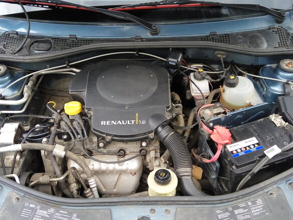 2011 Renault Sandero I, синий - вид 7