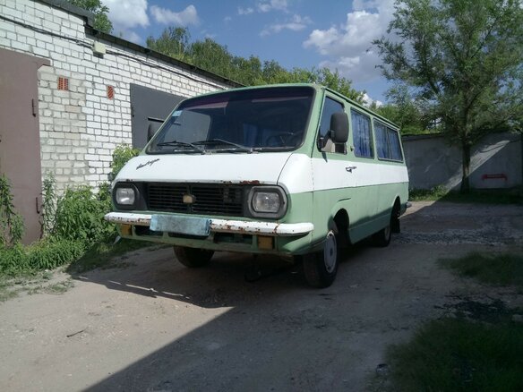 1987 РАФ 2203, зелёный