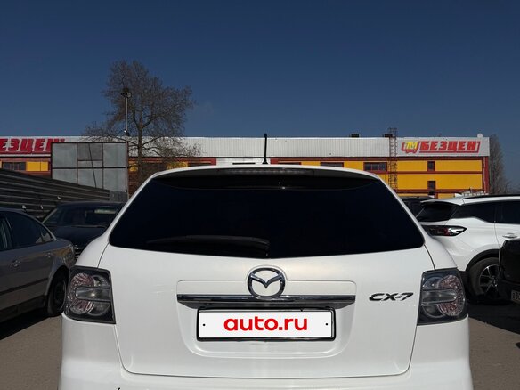 2011 Mazda CX-7 I Рестайлинг, белый, 1250000 рублей - вид 3