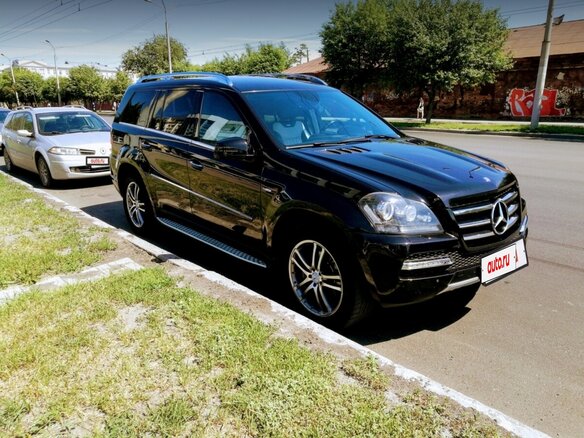 2012 Mercedes-Benz GL-Класс 350 I (X164) Рестайлинг, чёрный, 2800000 рублей - вид 2