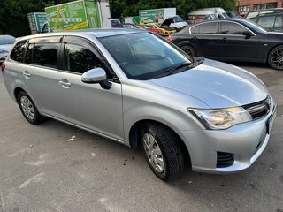 2012 Toyota Corolla Fielder XI (E160, E170, E180), серебристый, 950000 рублей, вид 3
