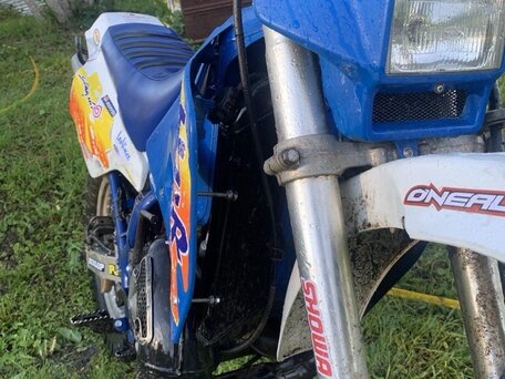 1993 Suzuki TS 200R, синий, 175000 рублей, вид 2