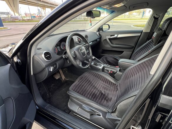 2012 Audi A3 II (8P) Рестайлинг 2, чёрный, 780000 рублей - вид 12