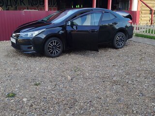 2014 Toyota Corolla XI (E160, E170, E180), чёрный, 1450000 рублей, вид 5
