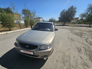 2008 Hyundai Accent ТагАЗ II, бежевый, 610000 рублей, вид 3