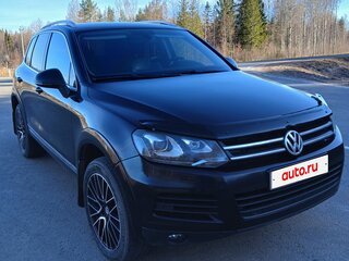 2010 Volkswagen Touareg II, чёрный, 1850000 рублей, вид 5