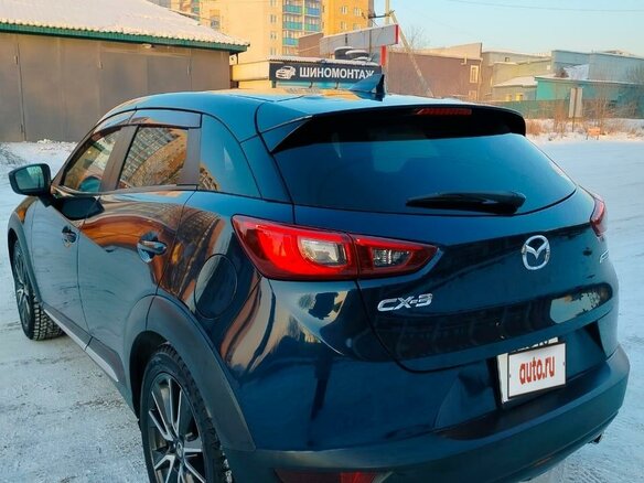 2015 Mazda CX-3 I, синий, 1350000 рублей - вид 3