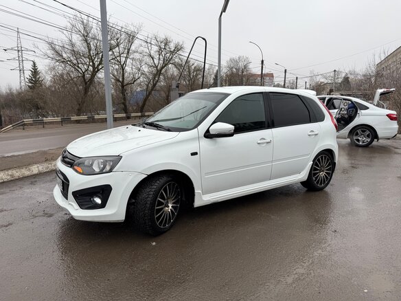 2018 Lada (ВАЗ) Kalina Sport II, белый, 820000 рублей - вид 2