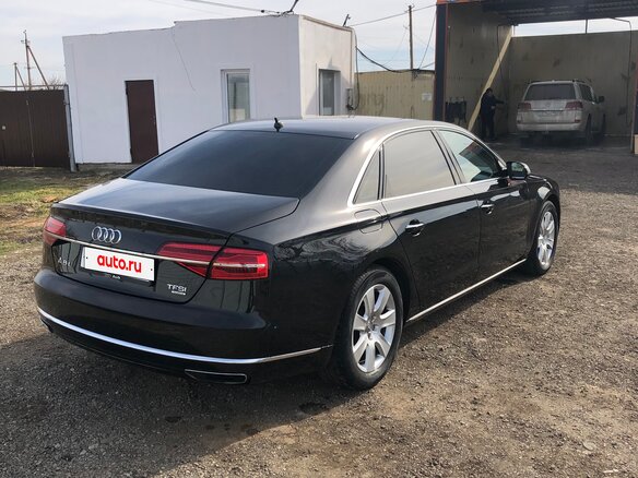 2013 Audi A8 III (D4) Рестайлинг, чёрный, 1450000 рублей - вид 6