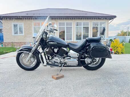 2007 Yamaha XVS1100, чёрный, 650000 рублей, вид 4