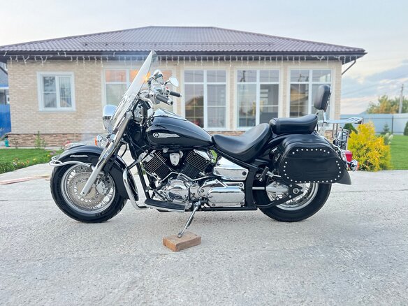 2007 Yamaha XVS1100, чёрный, 650000 рублей - вид 3