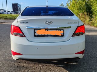 2014 Hyundai Solaris I Рестайлинг, белый, 1100000 рублей, вид 4