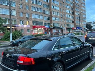 2006 Audi A8 Long II (D3) Рестайлинг, чёрный, 700000 рублей, вид 3