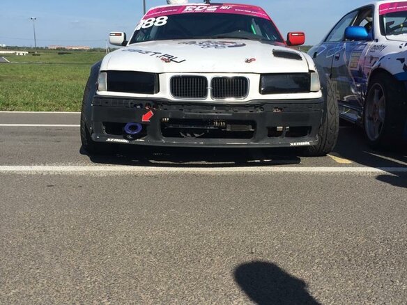 1993 BMW 3 серии 318i III (E36), красный - вид 3