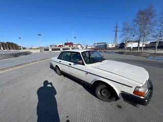1992 Volvo 240 Series, белый, 170000 рублей, вид 3