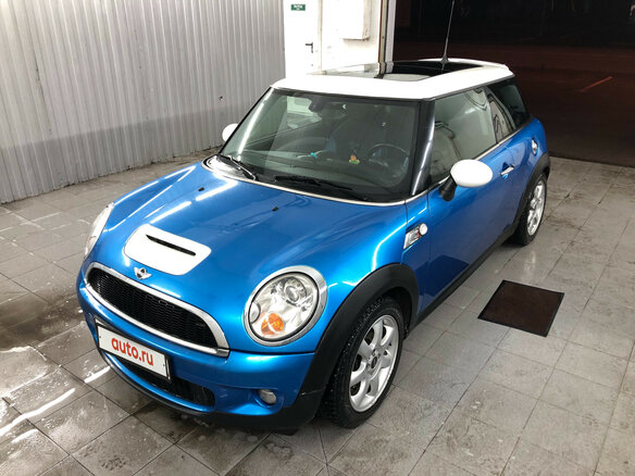 2008 Mini Hatch Cooper S II (R56), синий - вид 1