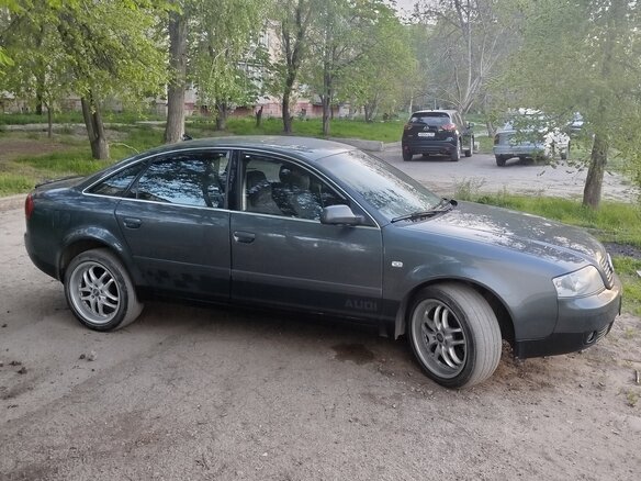 2002 Audi A6 II (C5) Рестайлинг, серый, 680000 рублей - вид 4