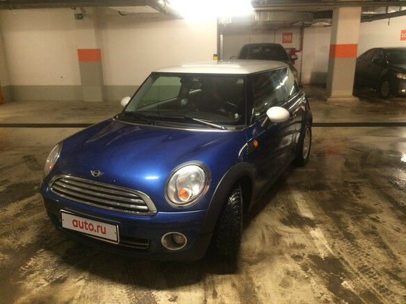 2007 Mini Hatch Cooper II (R56), синий - вид 3