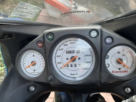 2011 Kawasaki Ninja 250R, синий, 400000 рублей, вид 2