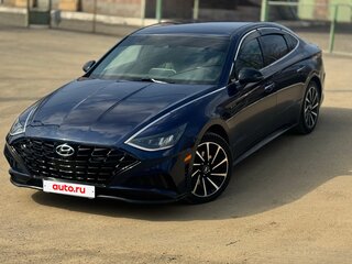2020 Hyundai Sonata VIII (DN8), синий, 1650000 рублей, вид 5