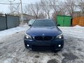 2007 BMW 5 серии 535i V (E60/E61) Рестайлинг, синий, 820000 рублей - вид 4
