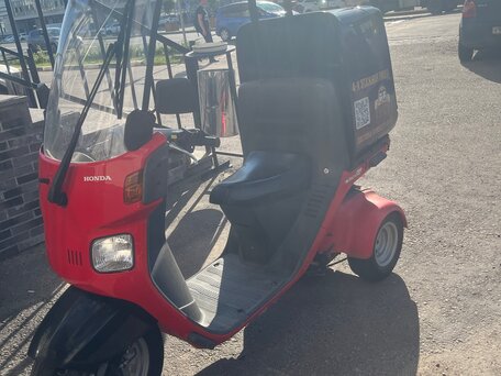 2018 Honda Gyro, красный, 185000 рублей, вид 2