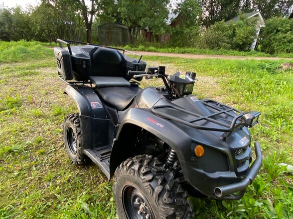 2012 Kymco MXU 450, чёрный, 350000 рублей - вид 21