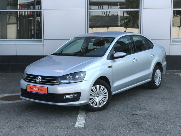 2018 Volkswagen Polo V Рестайлинг, серебристый